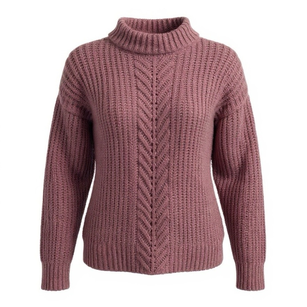 Lucky Brand Chunky Knit‎ Rose Sweater